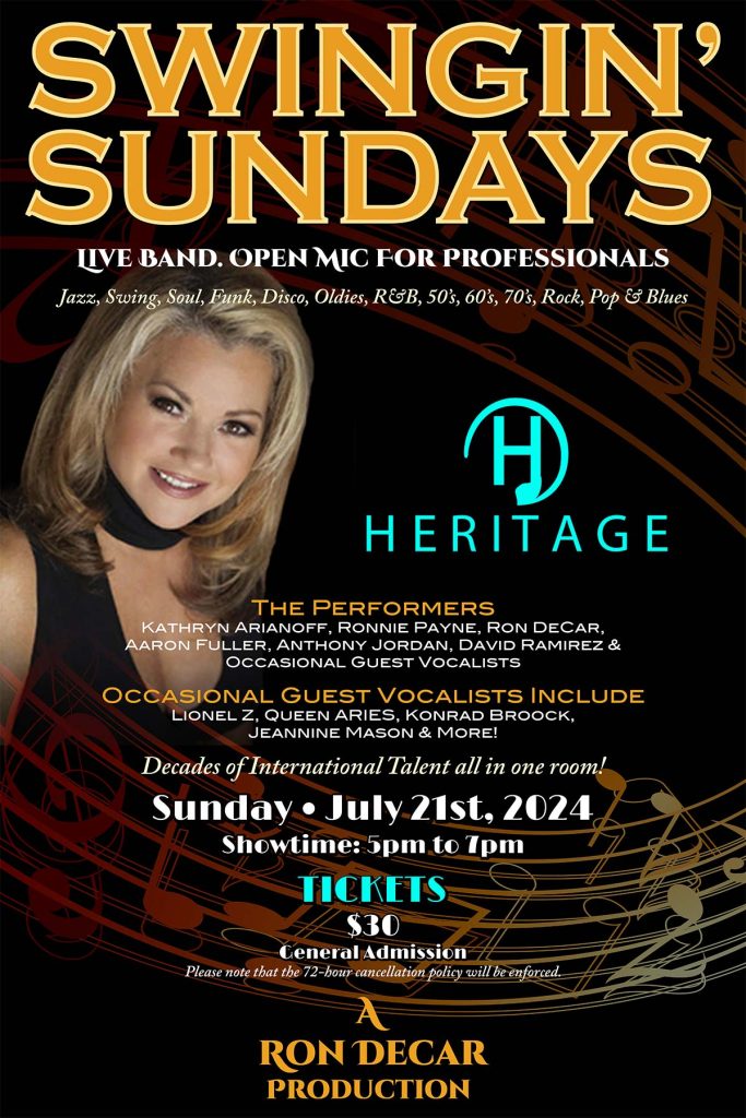 Swingin' Sundays 7/21/24